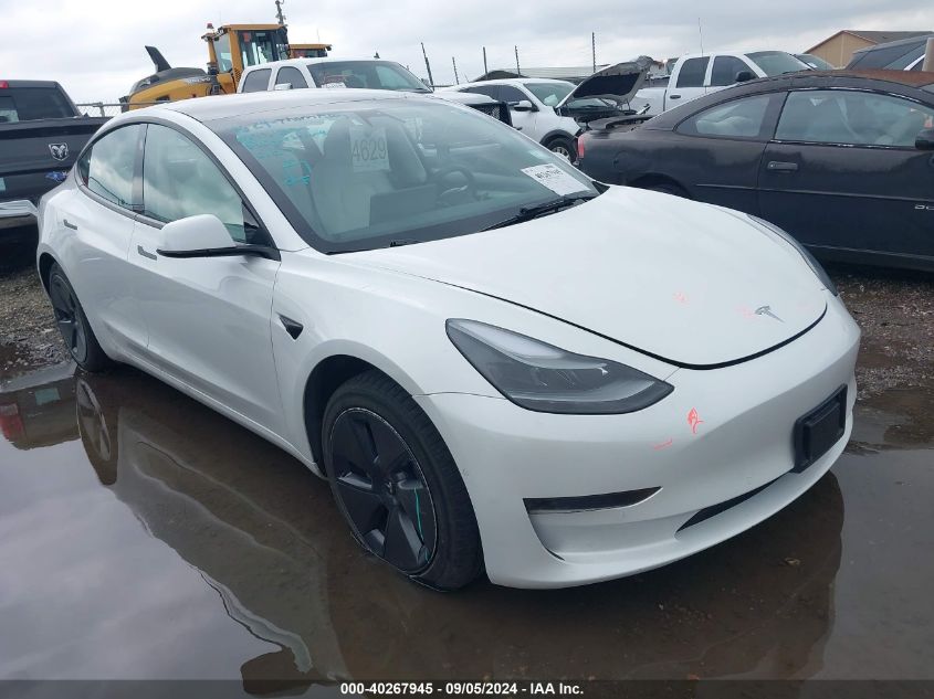 2021 TESLA MODEL 3 - 5YJ3E1EAXMF093882