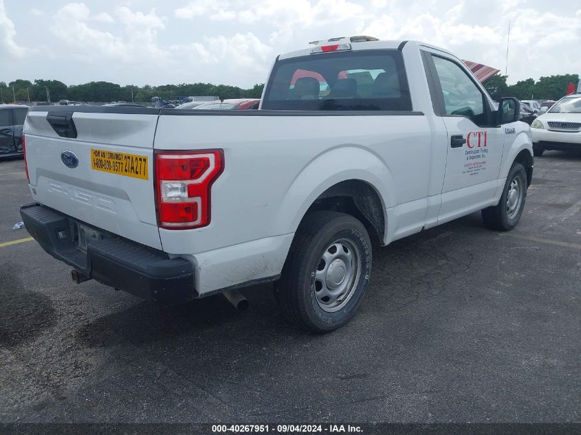 2018 Ford F-150 Xl VIN: 1FTMF1CB7JFE07816 Lot: 40267951