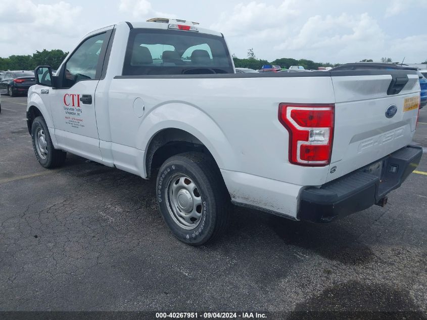 2018 Ford F-150 Xl VIN: 1FTMF1CB7JFE07816 Lot: 40267951