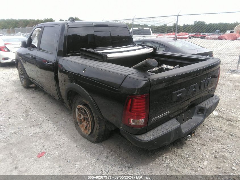 2016 Ram 1500 Rebel VIN: 1C6RR7YT0GS185144 Lot: 40267953