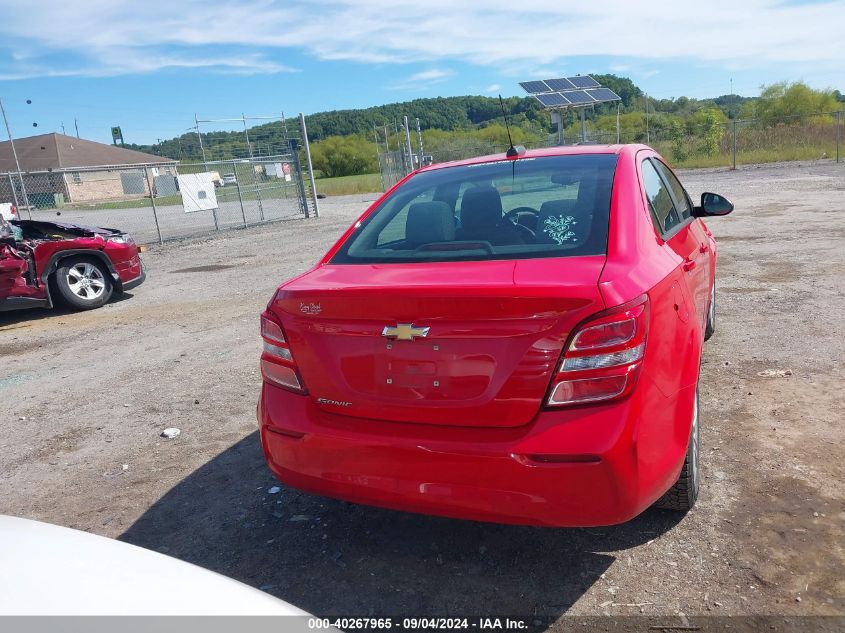 2017 Chevrolet Sonic Ls Auto VIN: 1G1JB5SH5H4151220 Lot: 40267965