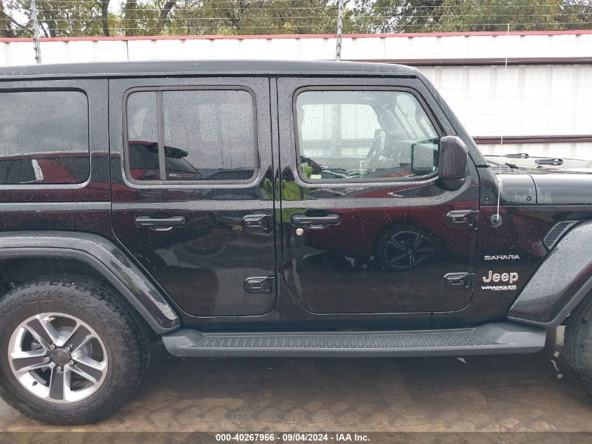 2018 JEEP WRANGLER UNLIMITED SAHARA 4X4 - 1C4HJXEG0JW238072