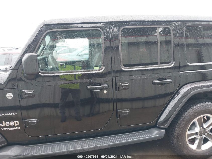 2018 JEEP WRANGLER UNLIMITED SAHARA 4X4 - 1C4HJXEG0JW238072