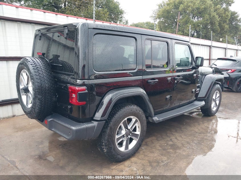 2018 JEEP WRANGLER UNLIMITED SAHARA 4X4 - 1C4HJXEG0JW238072