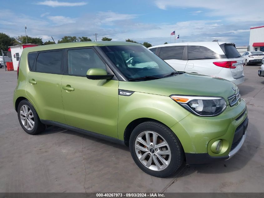 2017 Kia Soul + VIN: KNDJP3A51H7877627 Lot: 40267973