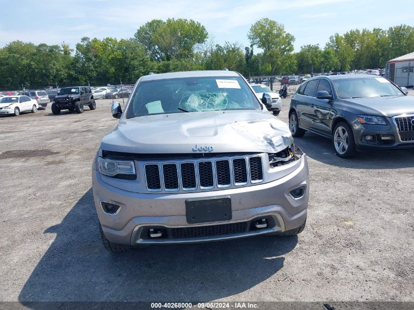 2014 Jeep Grand Cherokee Overland VIN: 1C4RJFCG4EC220120 Lot: 40268000