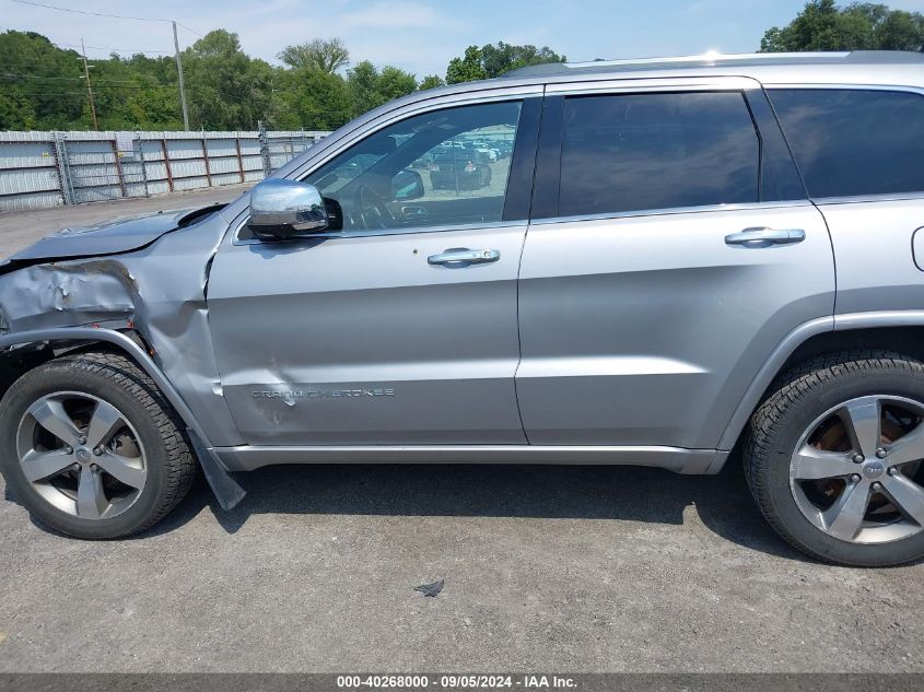 2014 Jeep Grand Cherokee Overland VIN: 1C4RJFCG4EC220120 Lot: 40268000