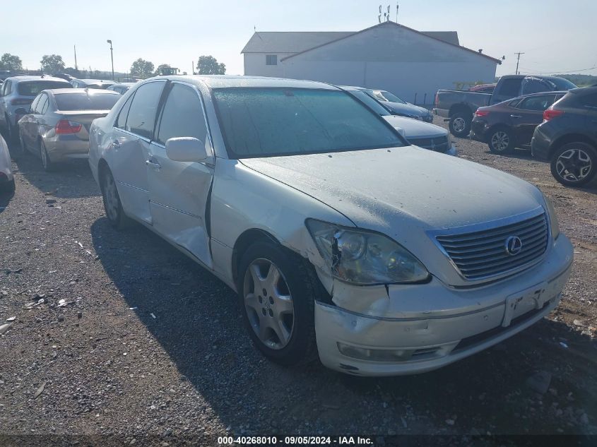 2004 Lexus Ls 430 VIN: JTHBN36F040141985 Lot: 40268010