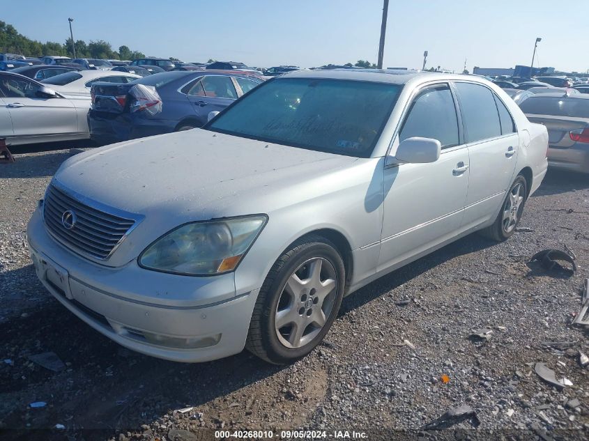 2004 Lexus Ls 430 VIN: JTHBN36F040141985 Lot: 40268010