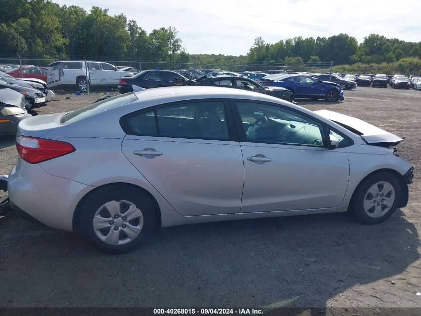 2015 Kia Forte Lx VIN: KNAFK4A60F5403399 Lot: 40268015