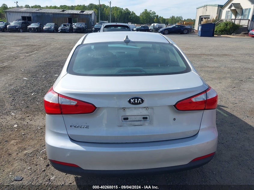 2015 KIA FORTE LX - KNAFK4A60F5403399