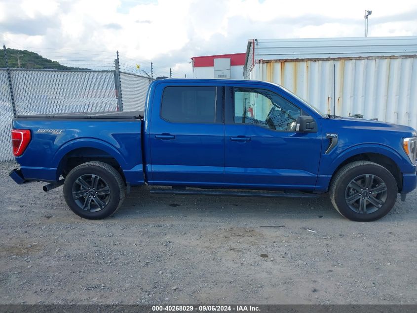 2022 Ford F-150 Xlt VIN: 1FTEW1EP3NKD68314 Lot: 40268029