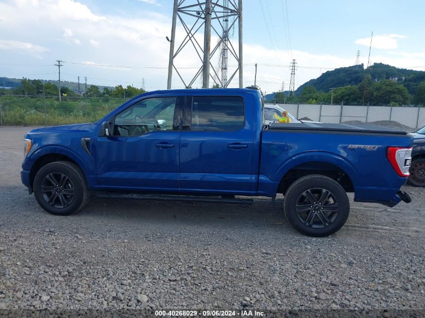 2022 Ford F-150 Xlt VIN: 1FTEW1EP3NKD68314 Lot: 40268029