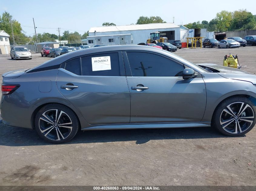 2021 Nissan Sentra Sr Xtronic Cvt VIN: 3N1AB8DV9MY209691 Lot: 40268063