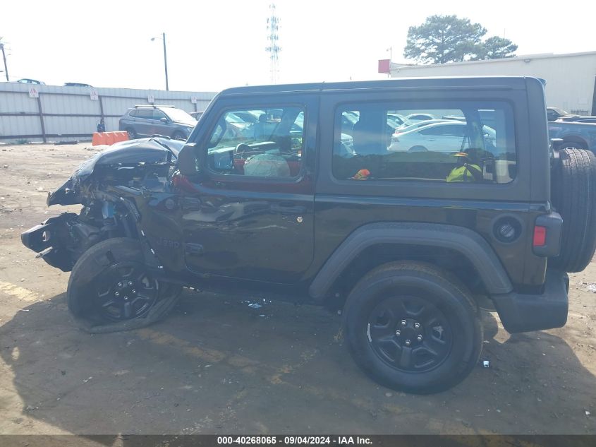 2023 Jeep Wrangler 2-Door Sport 4X4 VIN: 1C4GJXAN7PW656461 Lot: 40268065