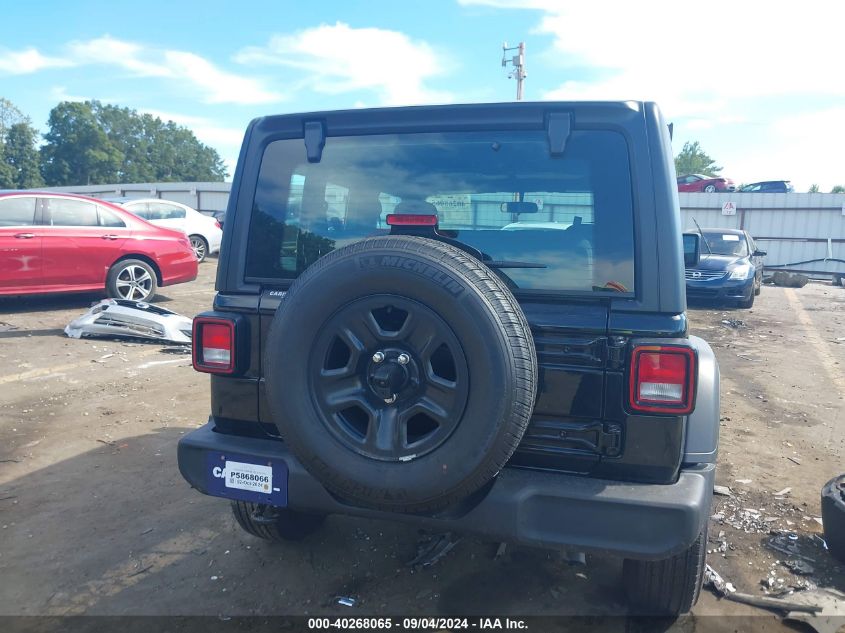 2023 Jeep Wrangler 2-Door Sport 4X4 VIN: 1C4GJXAN7PW656461 Lot: 40268065