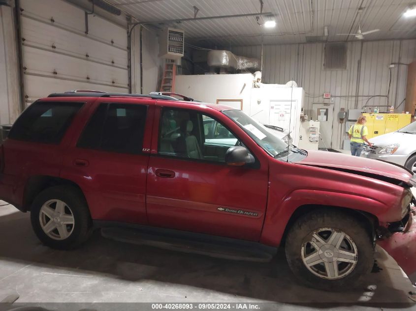 2002 Chevrolet Trailblazer VIN: 1GNDT13S022162611 Lot: 40268093