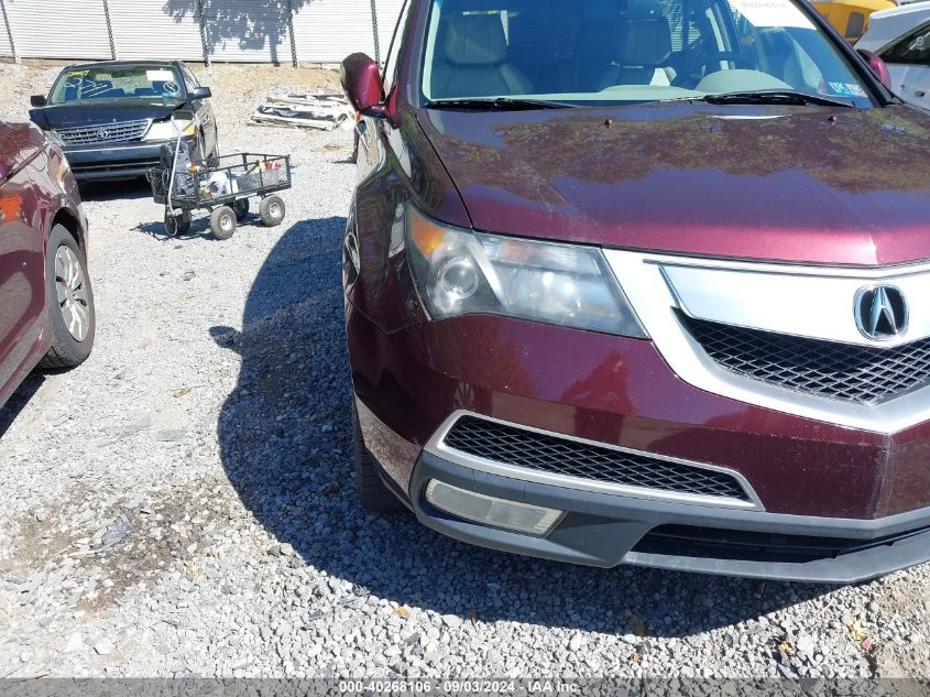 2010 Acura Mdx VIN: 2HNYD2H20AH526385 Lot: 40268106