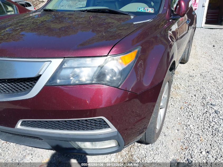 2010 Acura Mdx VIN: 2HNYD2H20AH526385 Lot: 40268106