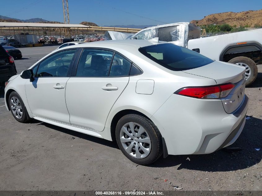 2021 Toyota Corolla Le VIN: JTDEPMAE7MJ174005 Lot: 40268116