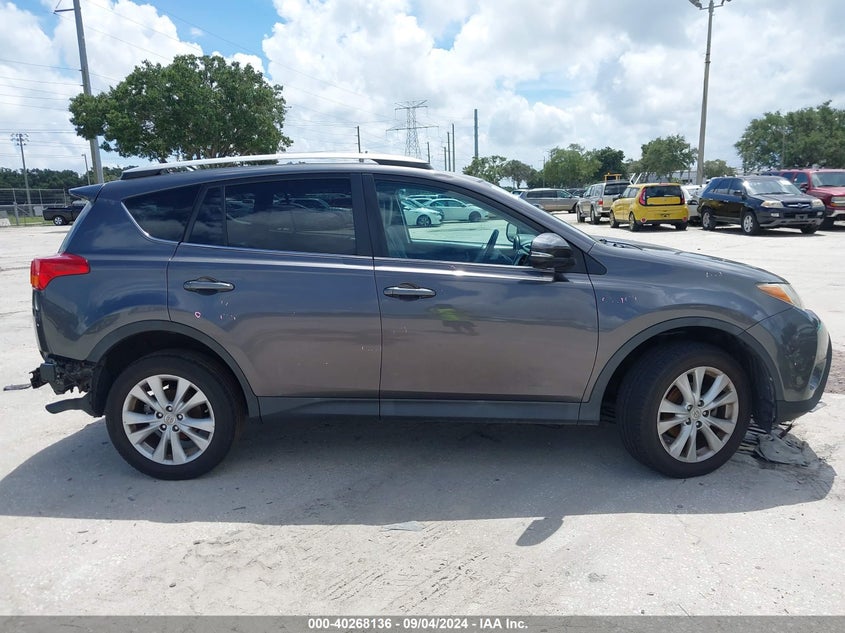 2014 TOYOTA RAV4 LIMITED - 2T3DFREV0EW203689