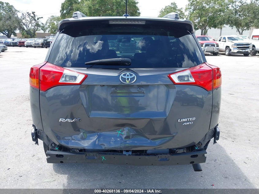 2014 TOYOTA RAV4 LIMITED - 2T3DFREV0EW203689