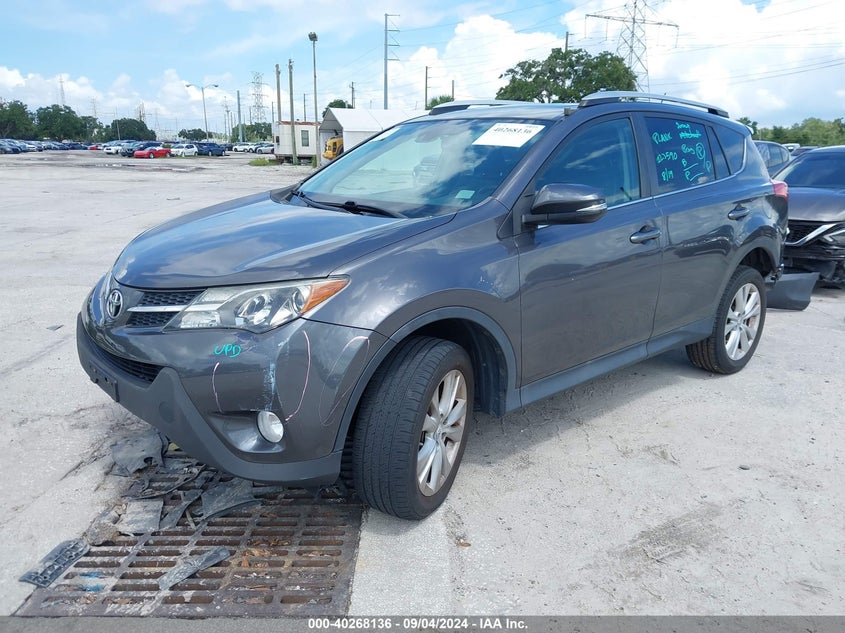 2014 TOYOTA RAV4 LIMITED - 2T3DFREV0EW203689