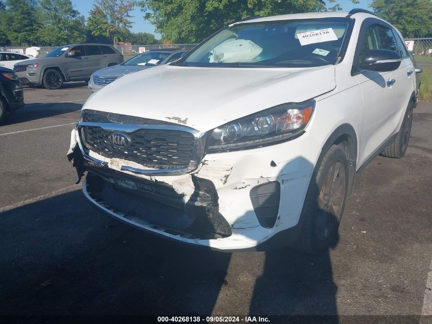 2019 Kia Sorento Lx/S VIN: 5XYPG4A52KG593711 Lot: 40268138