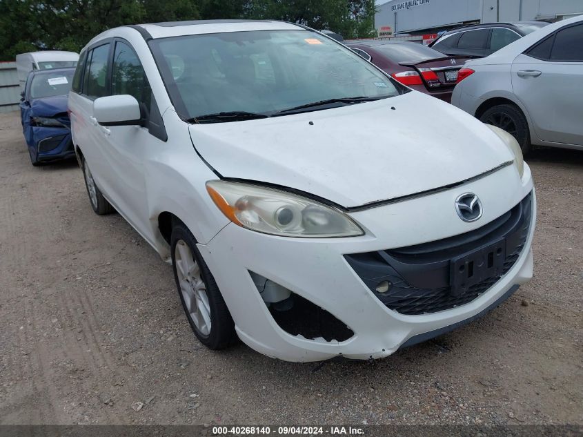 2012 Mazda Mazda5 Grand Touring VIN: JM1CW2DL7C0115503 Lot: 40268140