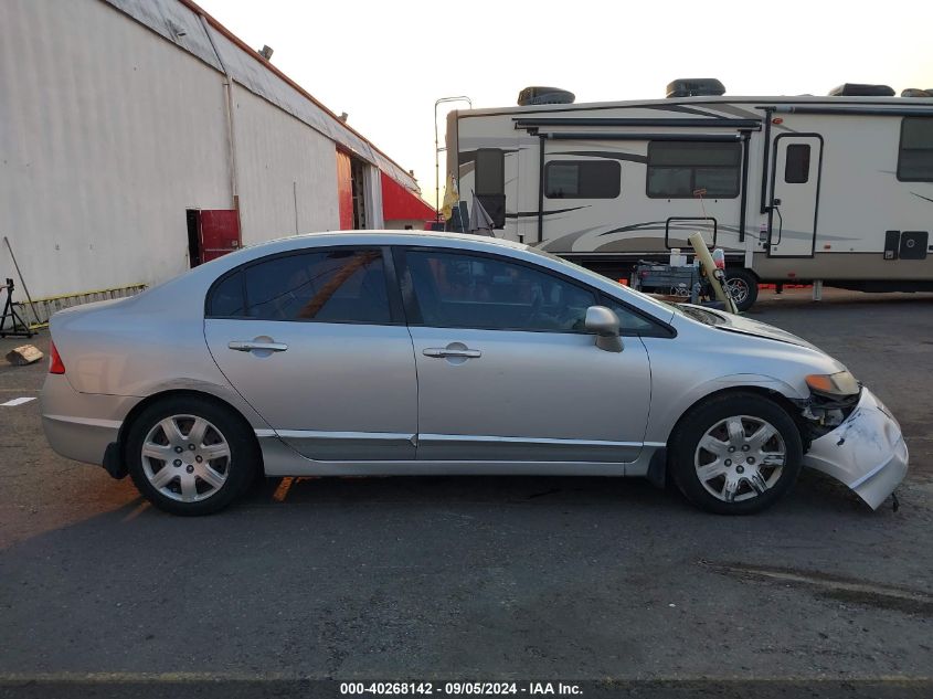 2008 Honda Civic Lx VIN: 2HGFA16548H356637 Lot: 40268142