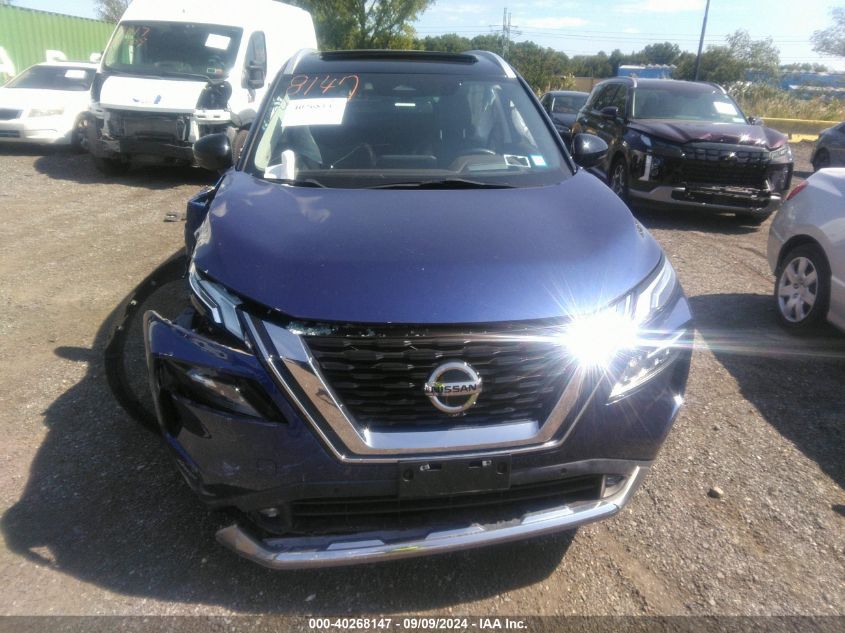 2021 Nissan Rogue Platinum Intelligent Awd VIN: JN8AT3DD8MW310236 Lot: 40268147