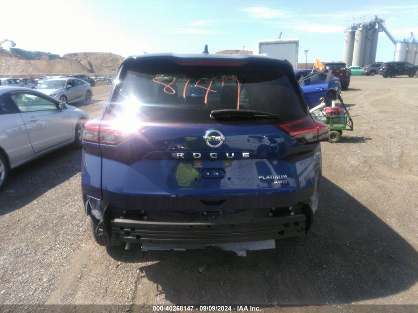 2021 Nissan Rogue Platinum Intelligent Awd VIN: JN8AT3DD8MW310236 Lot: 40268147