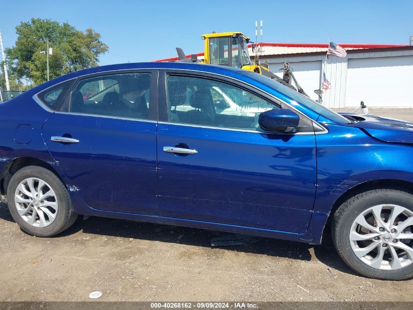 2018 Nissan Sentra Sv VIN: 3N1AB7AP7JL640412 Lot: 40268162