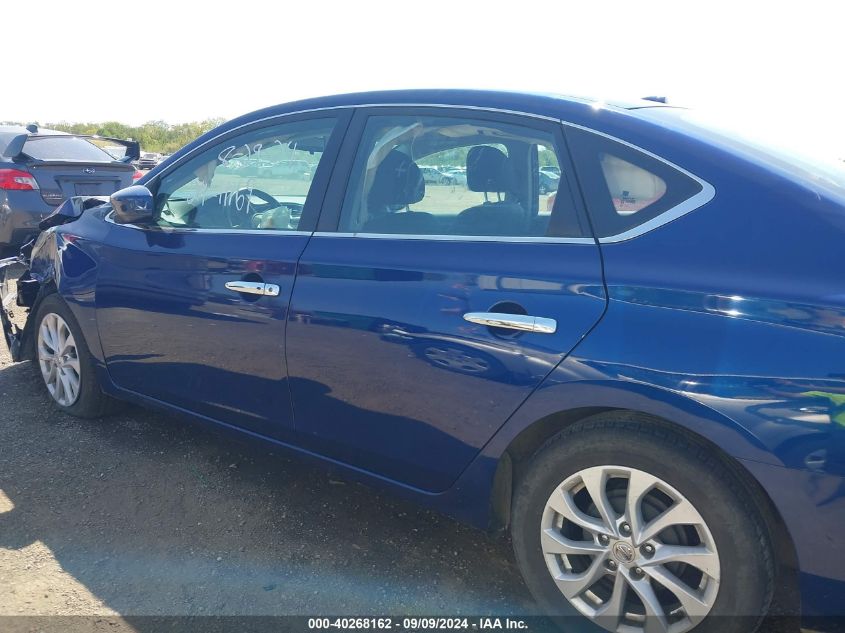 2018 Nissan Sentra Sv VIN: 3N1AB7AP7JL640412 Lot: 40268162