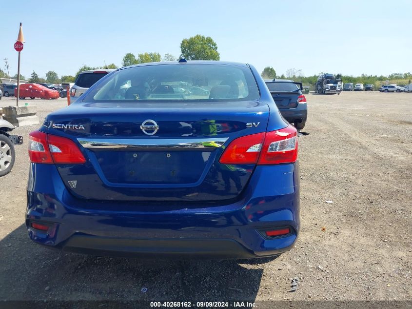 2018 Nissan Sentra Sv VIN: 3N1AB7AP7JL640412 Lot: 40268162