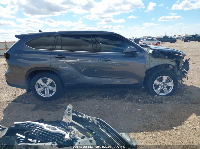 2022 Toyota Highlander L VIN: 5TDCZRBH1NS195900 Lot: 40268183