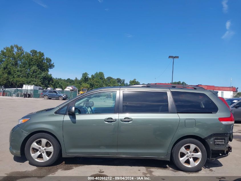 2013 Toyota Sienna Le V6 8 Passenger VIN: 5TDKK3DC4DS293879 Lot: 40268212