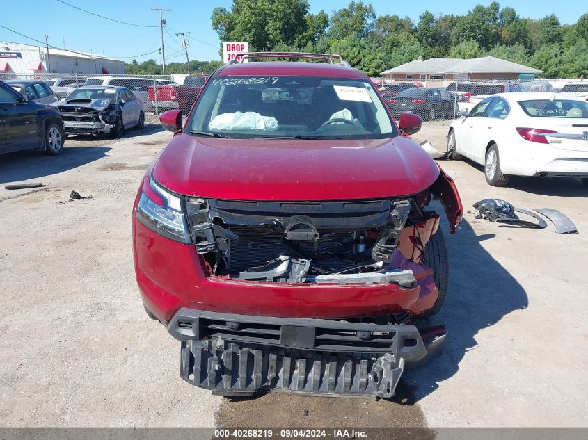 2023 Nissan Pathfinder Sl 4Wd VIN: 5N1DR3CC2PC235180 Lot: 40268219