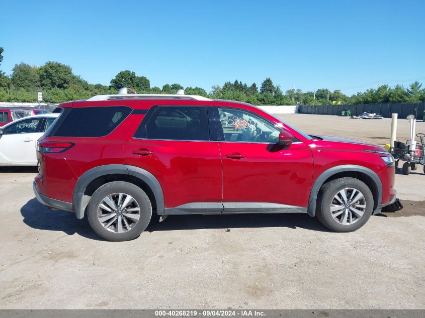 2023 Nissan Pathfinder Sl 4Wd VIN: 5N1DR3CC2PC235180 Lot: 40268219