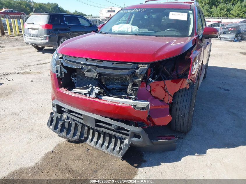 2023 Nissan Pathfinder Sl 4Wd VIN: 5N1DR3CC2PC235180 Lot: 40268219