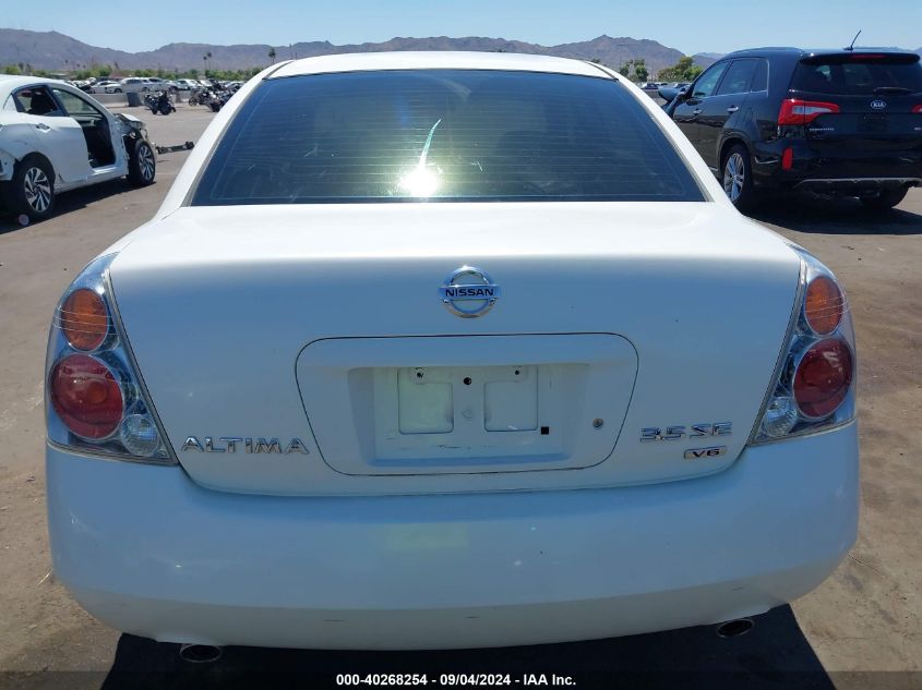 2003 Nissan Altima 3.5 Se VIN: 1N4BL11D63C165454 Lot: 40268254