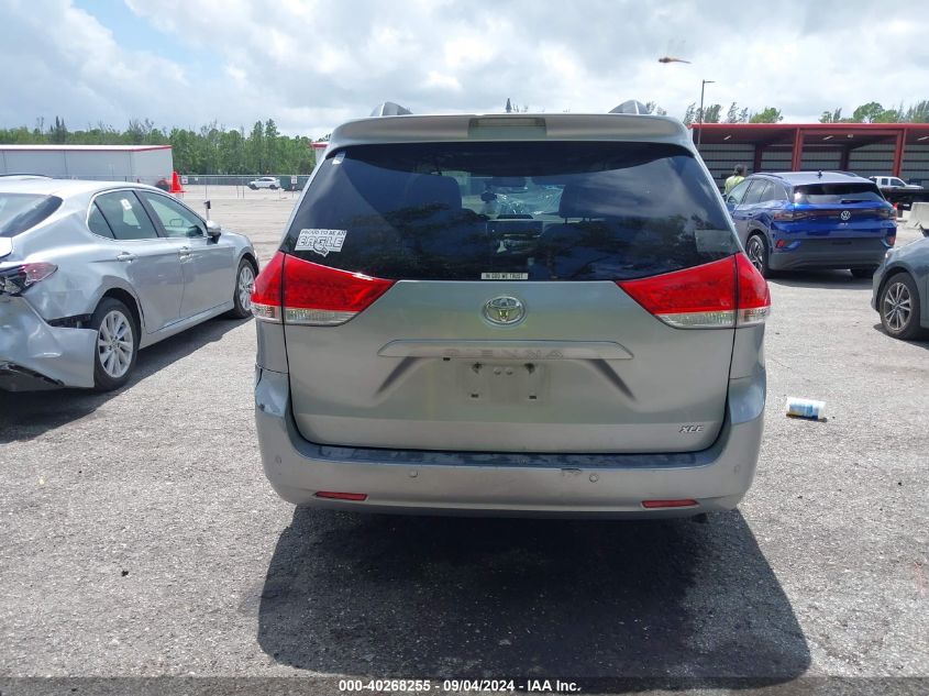 2013 Toyota Sienna Xle V6 8 Passenger VIN: 5TDYK3DC8DS293636 Lot: 40268255