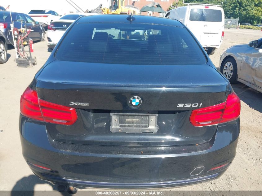 2018 BMW 330I xDrive VIN: WBA8D9G54JNU68280 Lot: 40268257