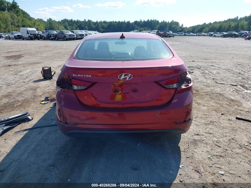 2016 Hyundai Elantra Se VIN: 5NPDH4AE9GH685673 Lot: 40268286