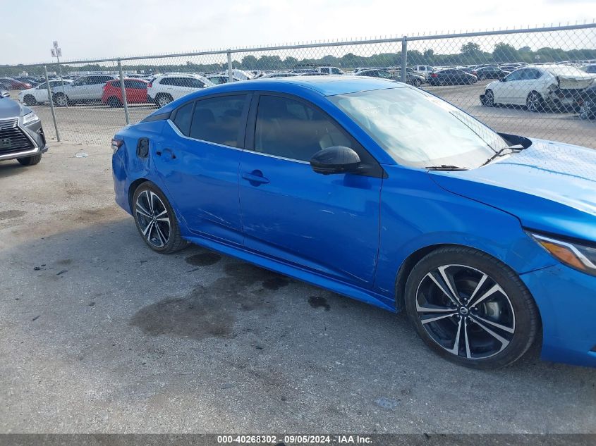 2021 Nissan Sentra Sr Xtronic Cvt VIN: 3N1AB8DV3MY304621 Lot: 40268302