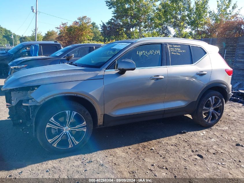 2021 Volvo Xc40 T5 Inscription VIN: YV4162UL9M2543535 Lot: 40268304