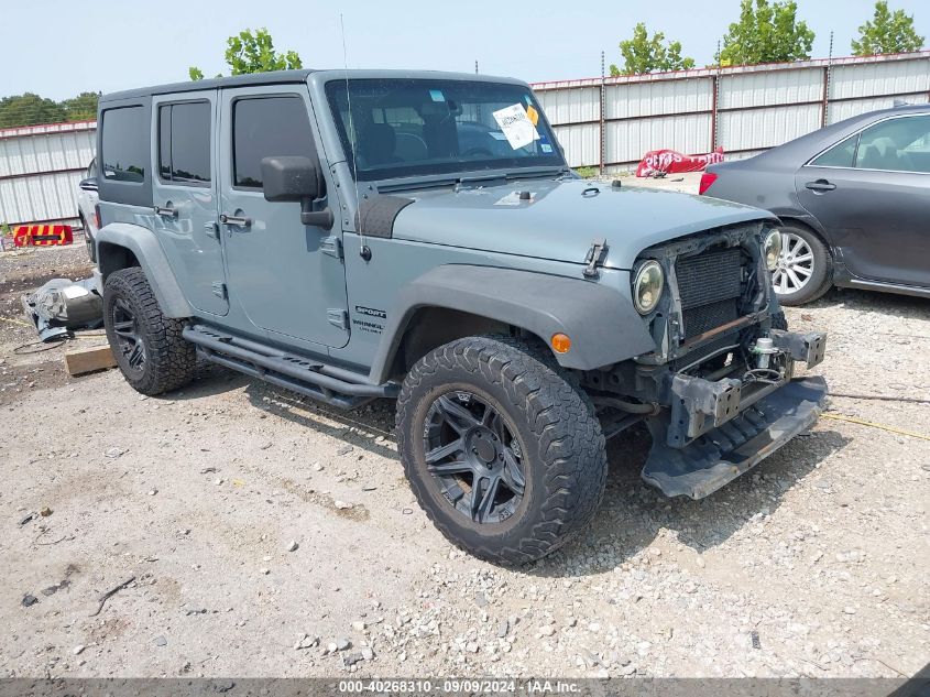 VIN 1C4BJWDG1EL305223 2014 Jeep Wrangler, Unlimited... no.1