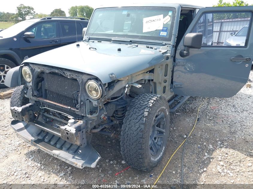 2014 Jeep Wrangler Unlimited Sport VIN: 1C4BJWDG1EL305223 Lot: 40268310