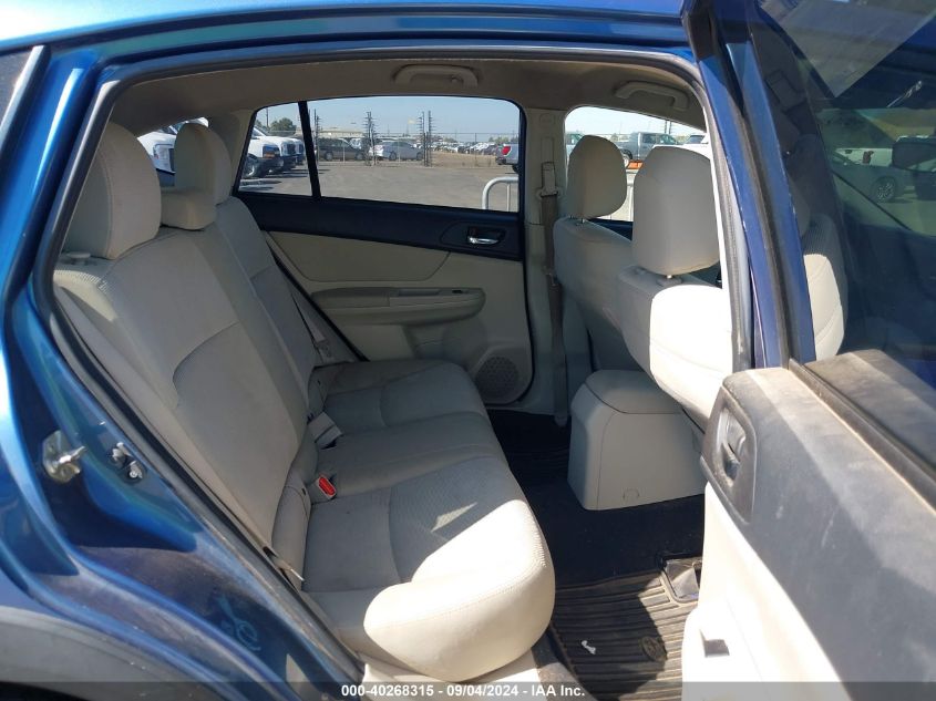 2014 SUBARU XV CROSSTREK 2.0I PREMIUM - JF2GPACC6E8245367