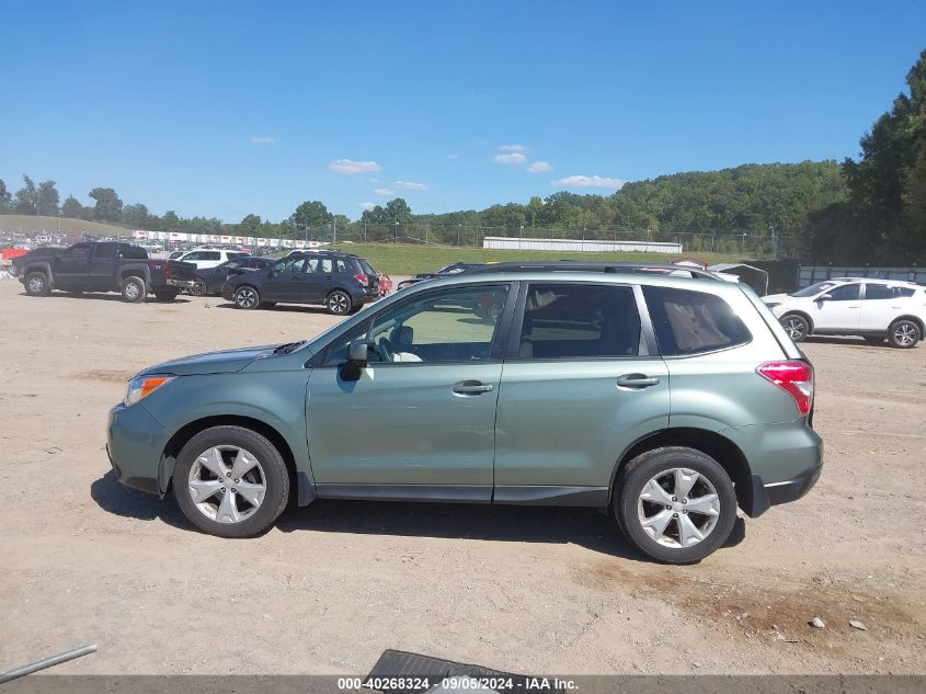 2016 Subaru Forester 2.5I Premium VIN: JF2SJADC2GH465649 Lot: 40268324